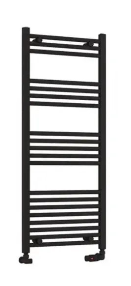 [49TL50120●Eb.410680] Towel Rad 1200x500 Black Wendover