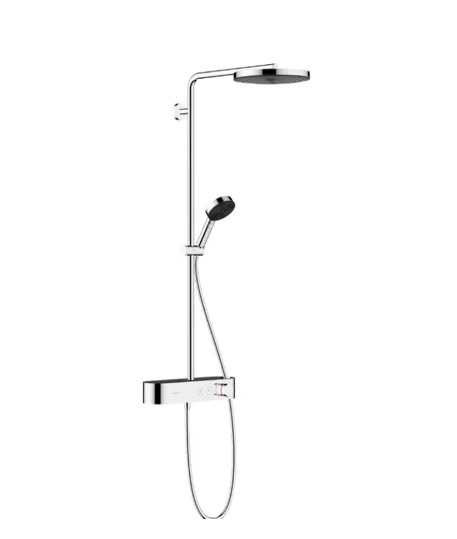 [425Hg.24220000] Pulsify Select 400 Shower Mixer Thermo Dual Exp + Kit Black/Cp