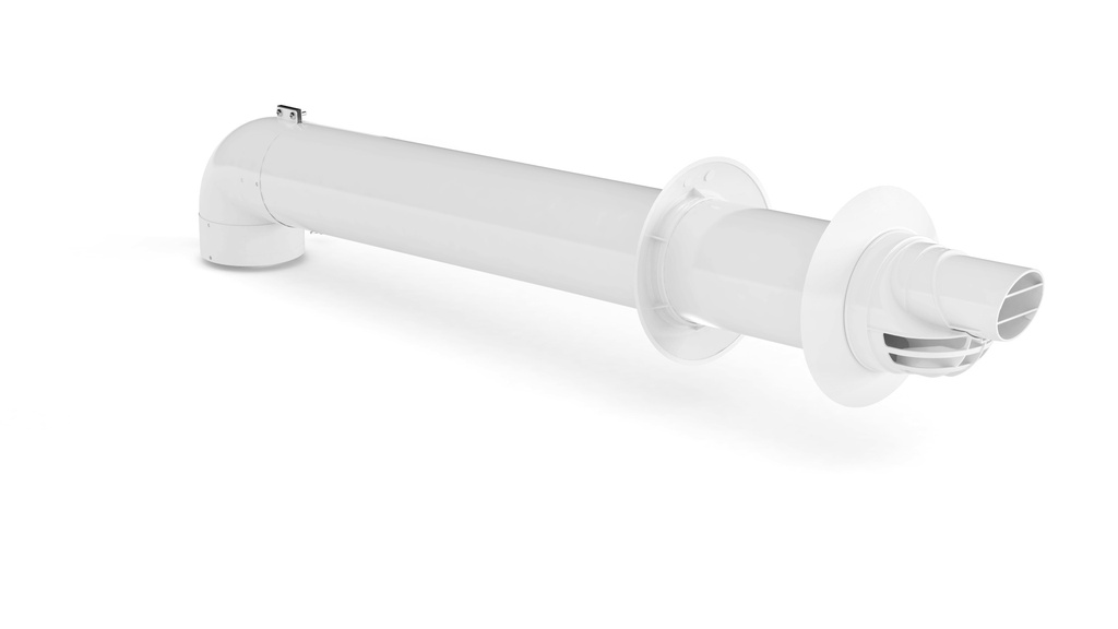 [174VLF439324] Vaillant Flue 100 Horiz 0010039324