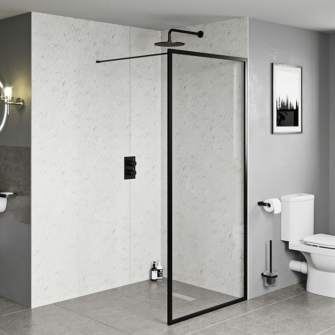 Sleek Side Panel 900 Black Matt