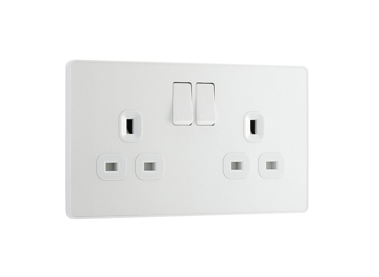 Evolve Double Skt 13a PearLWhi PCDCL22W-01