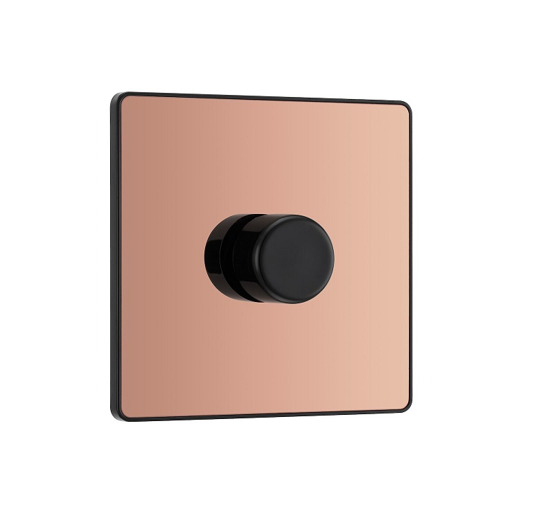 [25BVCP.01] Evolve Dimmer 1g LED 5-100w Copper PCDCP81B-01