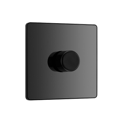 [25BVBC.01] Evolve Dimmer 1g LED 5-100W BlackChrome 	PCDBC81B-01