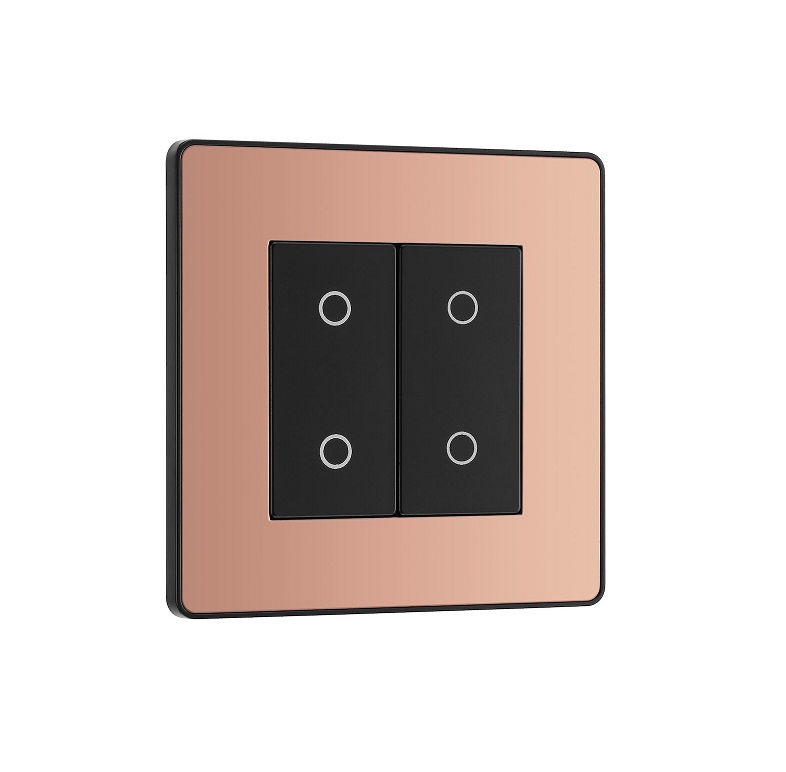 [25BVCP.2M] Evolve Touch Dimmer 2g Master Led100w Copper PCDCPTDM2B-01