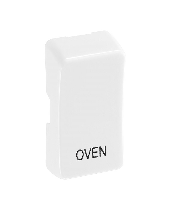 Evolve Grid Rocker Hob White Bg RRHBPCDW