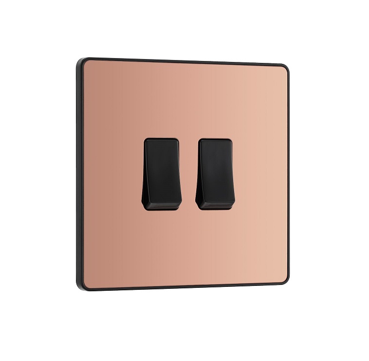 [25BVCP.12] Evolve Switch 2g 2w Copper PCDCP42B-01