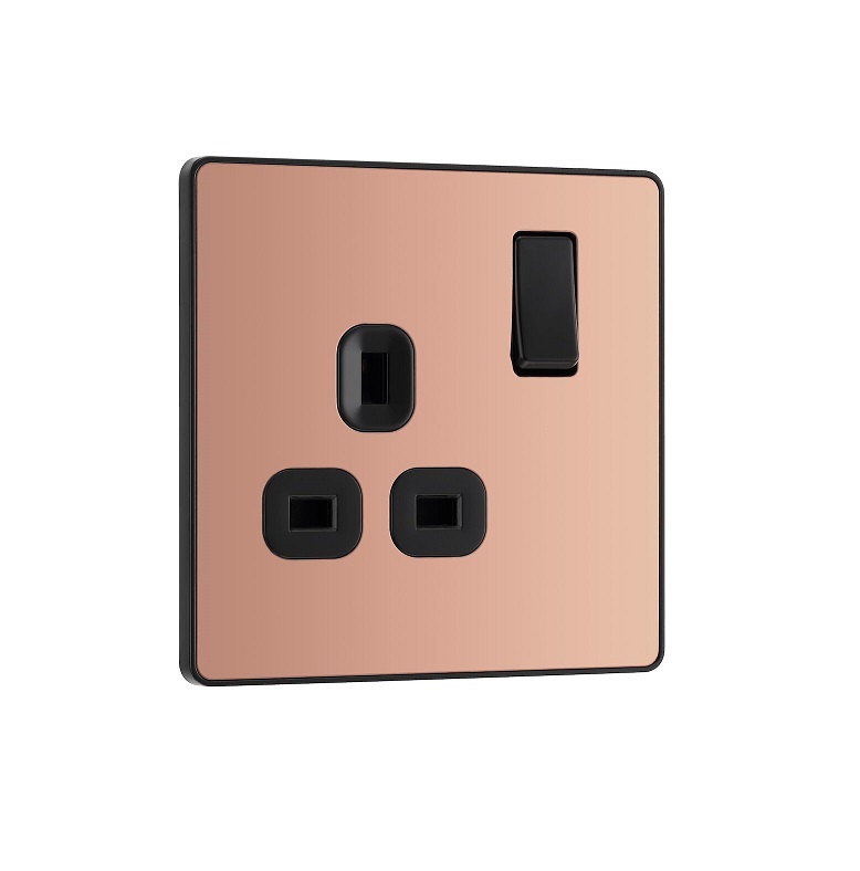 Evolve Socket 1g 13a Dp Copper CP21B