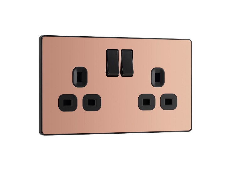 Evolve Socket 2g 13a Sp Copper CP22B