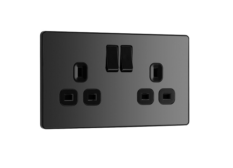 Evolve DoubleSkt 13a Sp BlackChrome PCDBC22B-01