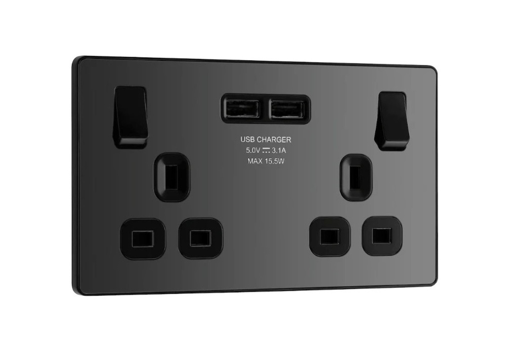 [25BVBC.32U45AC] Evolve Double Skt U45wAC BLaChrome PCDBC22UAC45B-01