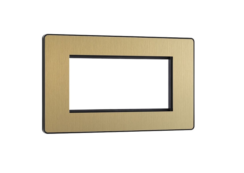 Evolve Media 2g 4M SatinBrass PCDSBEMR4B-01