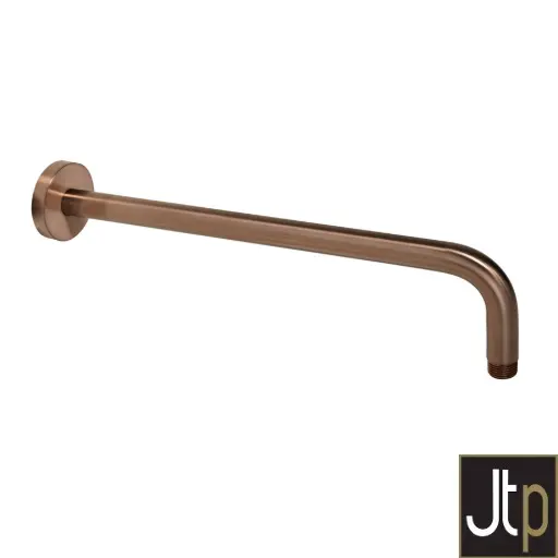 Vos Shower Arm Wall 400 Brushed Bronze