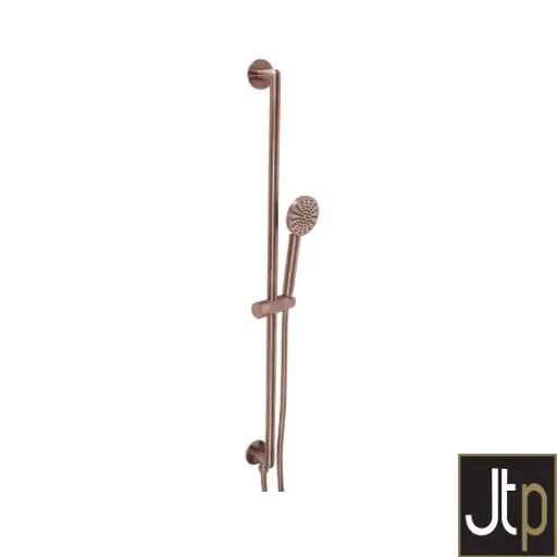 [426SKL⦾Jt.61129510BRZ] Evo Shower Rail Kit With Outlet ✶BruBronze
