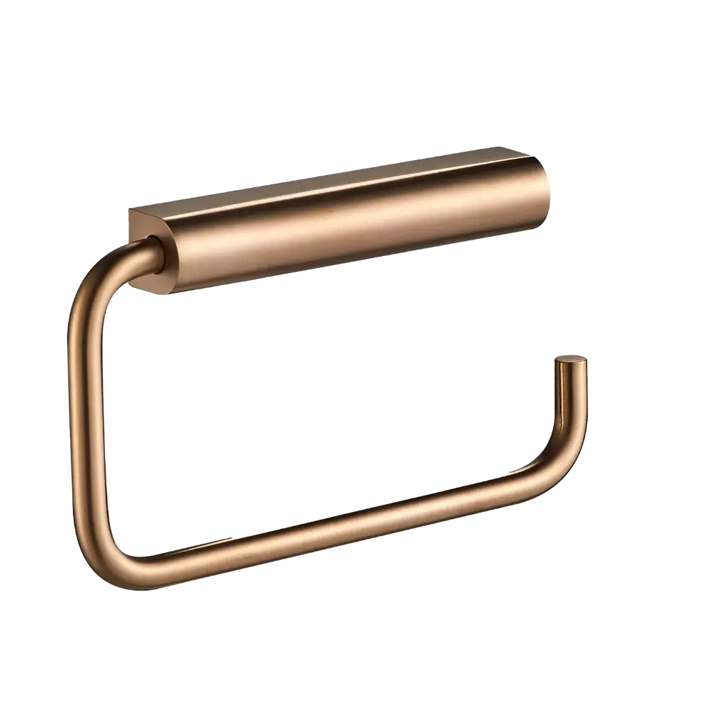 Vos Toilet Roll Holder Brushed Bronze