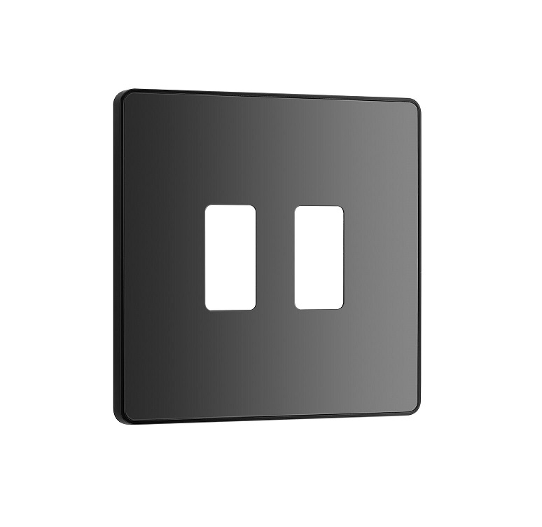 Evolve Grid 2g Bg Cover BlackChrome RPCDBC2B
