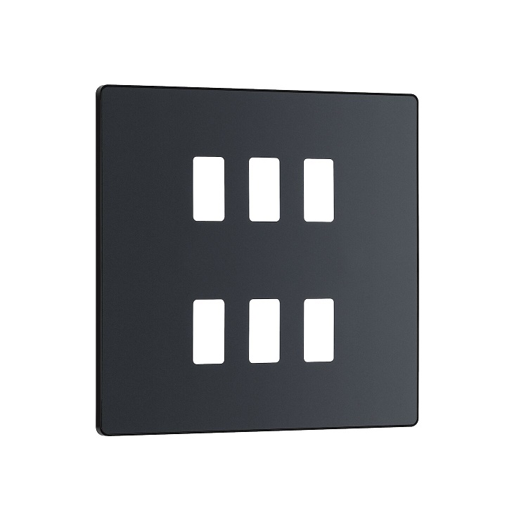 Evolve Grid 6g Bg 2row Cover MattGrey RPCDMG6B