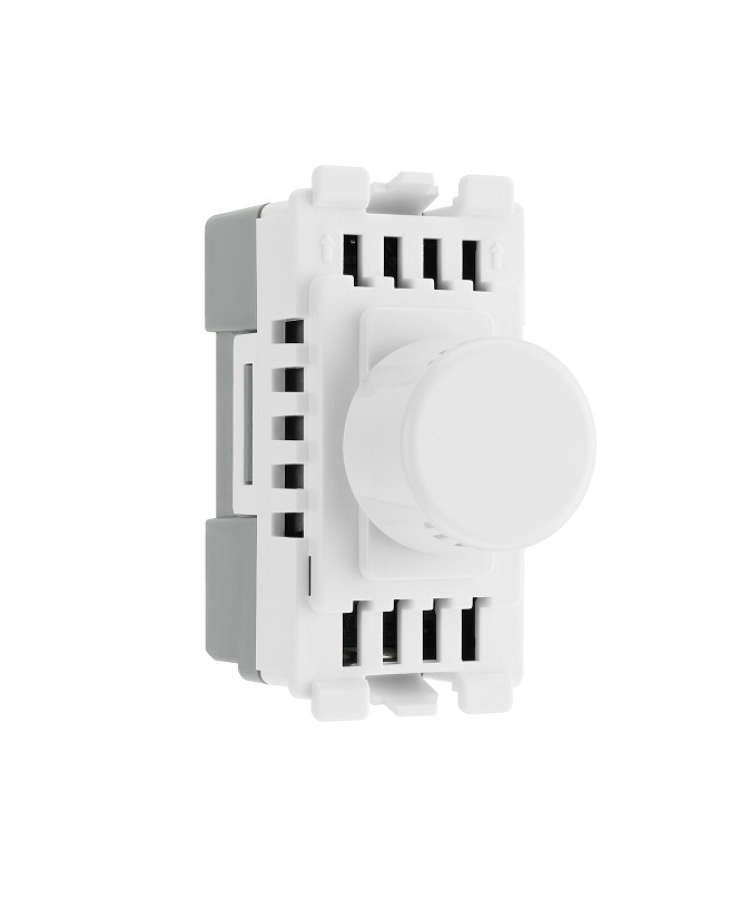 [25BVGA.01] Evolve Grid Dimmer White 100w Led Bg RPCDWDTR-01