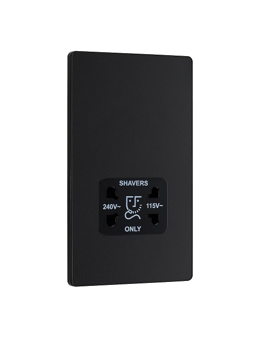 [25BVMB.3SH] Evolve Shaver Skt Matt Black PCDMB20B-01
