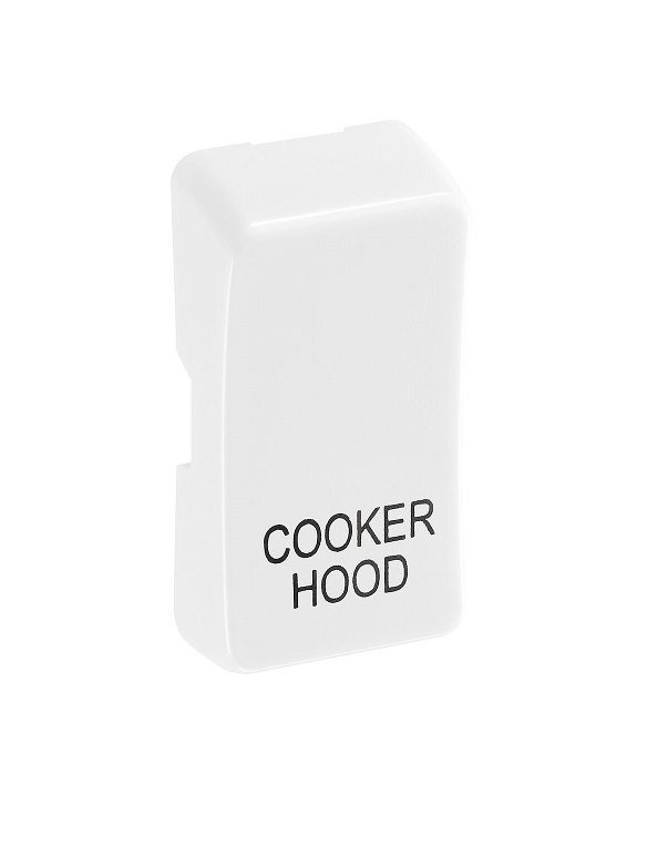 [25BVGA.RCH] Evolve Grid Rocker CookHood White BG RRCHPCDW-01