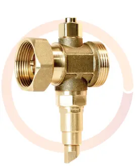 [16H-AFV32] HP AntiFreeze Valve 11/4" Swivel x 11/4" Male ZERO14SW - INTATEC
