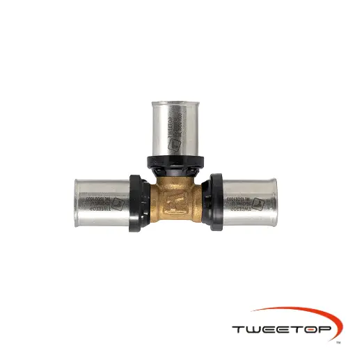 [11LT40F] AL.U-Press 40mm Tee TT