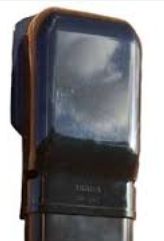 Trunking ASHP 140x80mm Wall Inlet 90d Cover