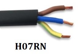 Flex 3c 4mm H07RN Per Mtr