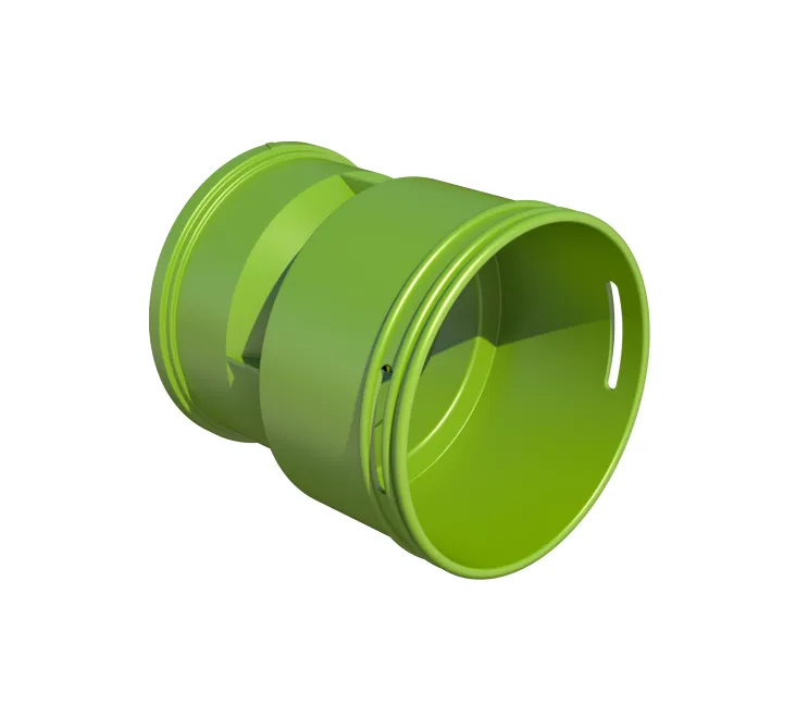 [21dm9.db] 90mm Duct Dbox Adaptor for Manifolds
