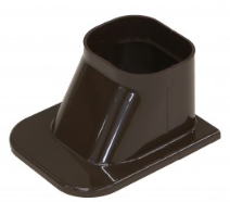 Trunking ACR 100mm Ceiling Cover Rosette black
