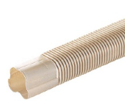 [22Z10W.CX] Trunking ACR 100mm Flexi Connector 800mm White Inaba