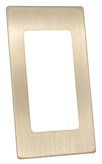 [48PV-C12BRSFR] Cover Only Brush-Brass PV11-BRS-FR