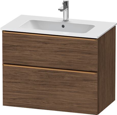 MeByS.830 Drawer2 D-Neo 810 Walnut Dark/Bz.