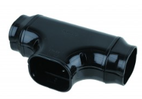 Trunking ACR 100mm TEE Black