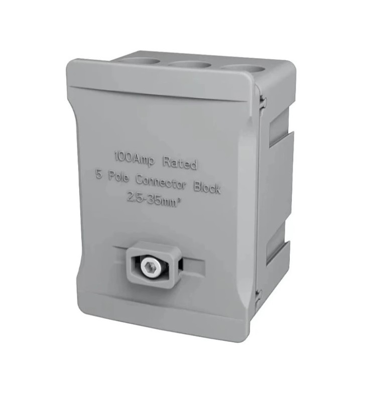 Connection Block 1Pole 100a WTB5-Grey
