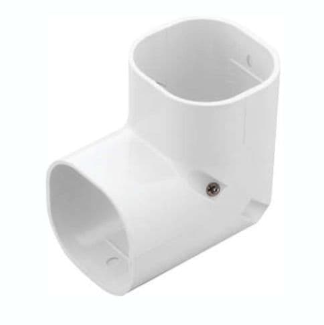 Trunking ACR 100mm Vertical 90d Bend White