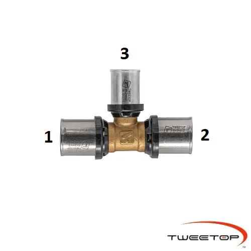 [11LT16FC25ℙ10] AL.U-Press 16x16x25 Tee TT 