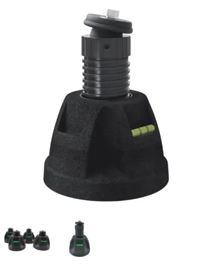 HP Adj Height Feet Kit Pack4