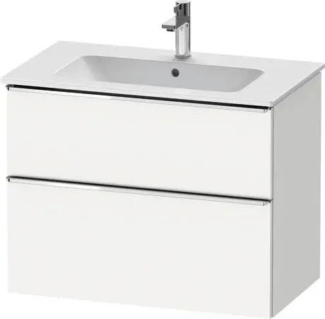 MeByS.830 Drawer2 D-Neo 810 White Matt/Cp.