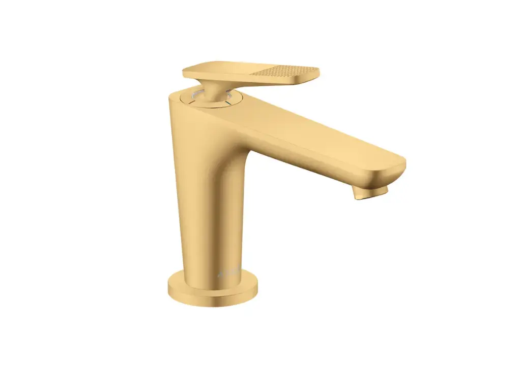 Citterio C Basin Mixer 90 Brushed Gold Optic