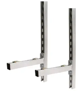 [16Z-K140.75] Wall Bracket for Condenser (Strut kit)-140kg 750mm Long Arm