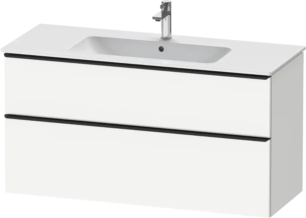 [47A2Du.DE43640BD18] D-Neo 1210 Unit Drw2 Matt White-BLK
