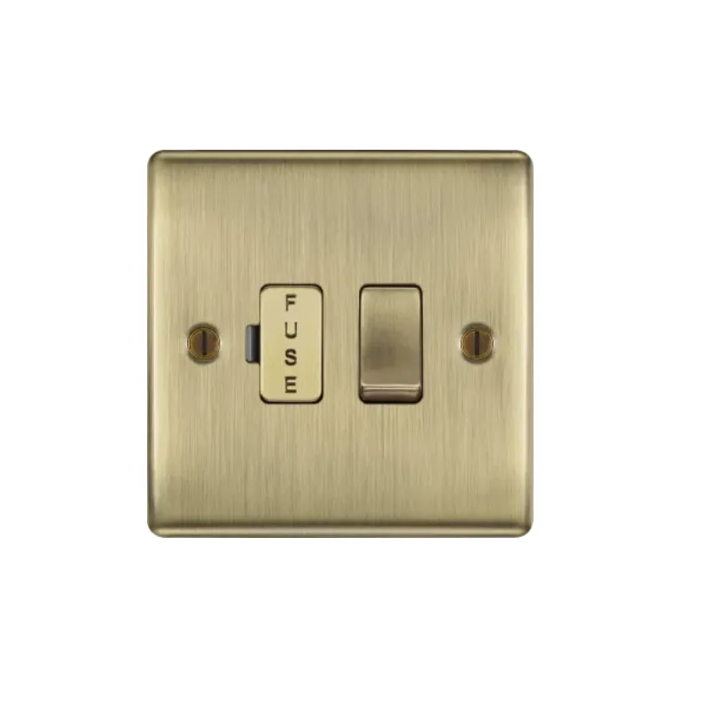 Fuse Spur Bg AntBrass Raisd NAB50-01