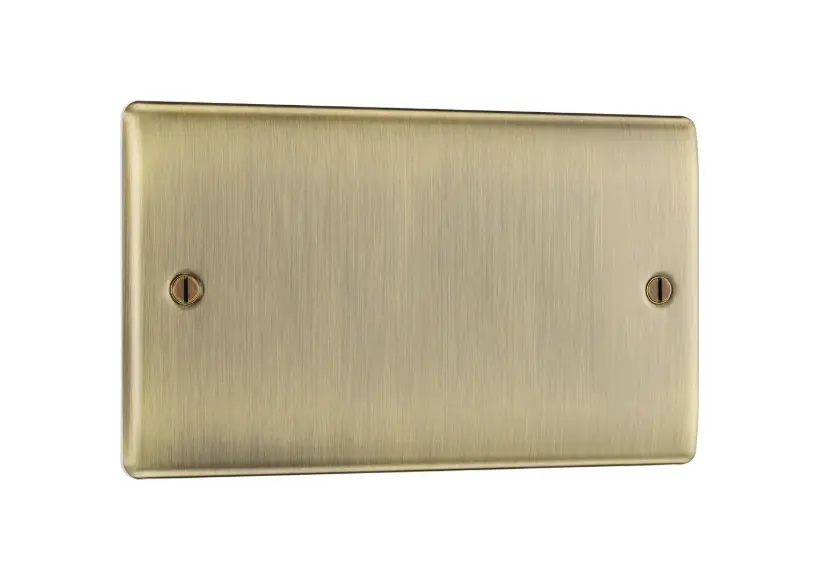 [25BDSAB.82] Blank 2g Bg AntBrass Raisd NAB95 