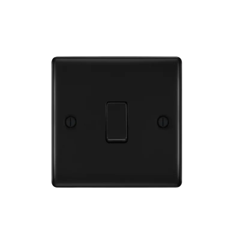 Intermed Sw 1g Bg MattBlack Raisd NFB13-01