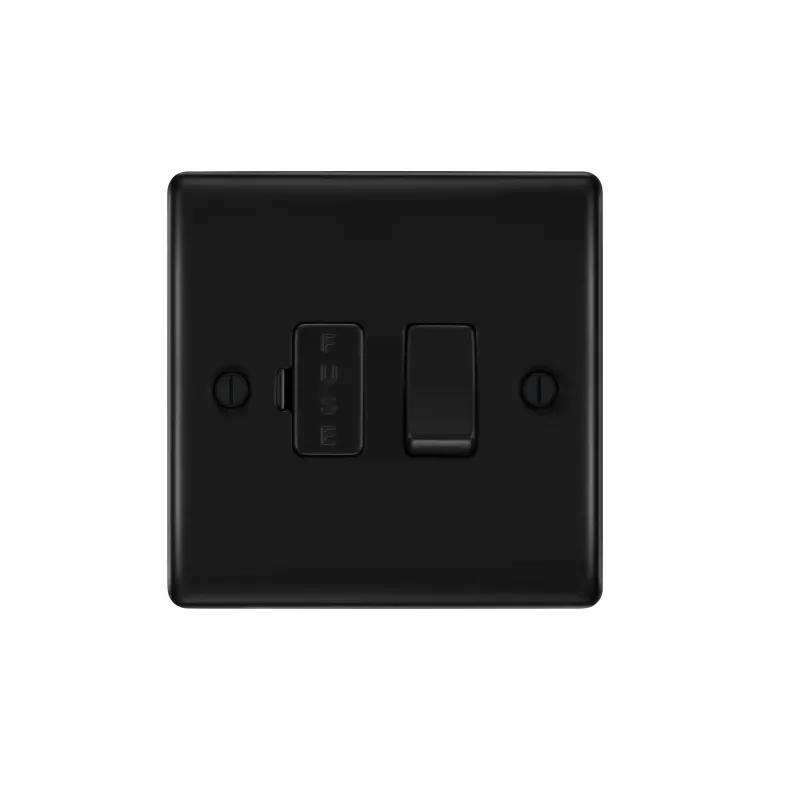 [25BDMbk.42] Fuse Spur Bg MattBlack Raisd NFB50-01