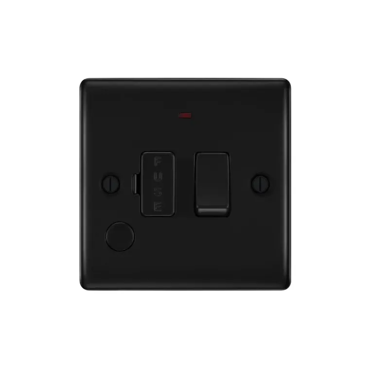 [25BDMbk.45] Fuse Spur Neo Outl Bg MattBlack Raisd NFB53-01
