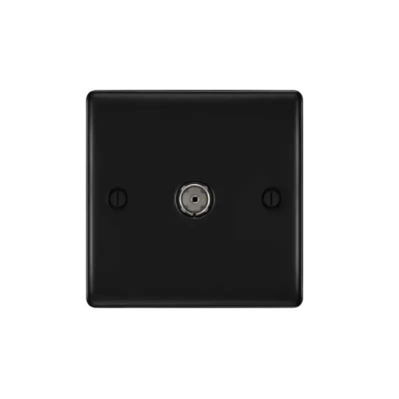 [25BDMbk.AT1] TV 1g Bg MattBlack Raisd NFB60-01