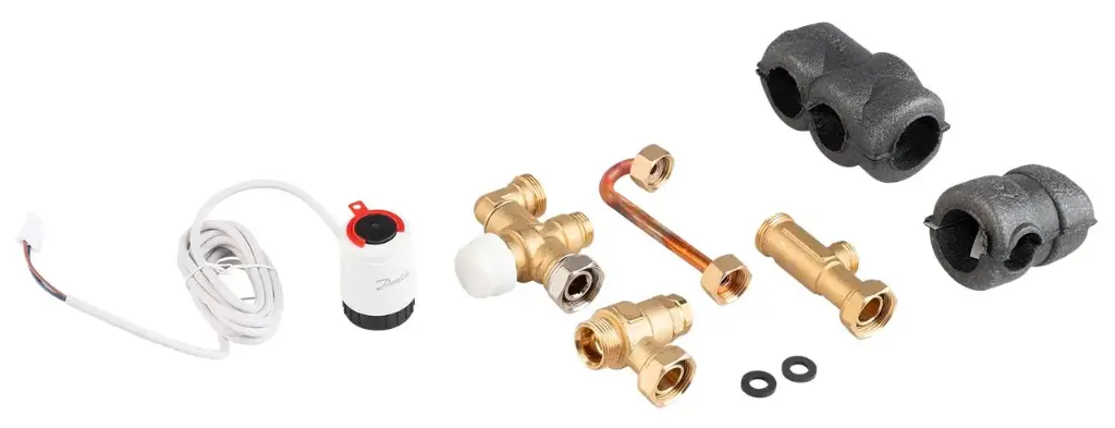[16HD-FKT3] Daikin Fan Convector FWXT Valve kit with Bypass  EKT3VK1