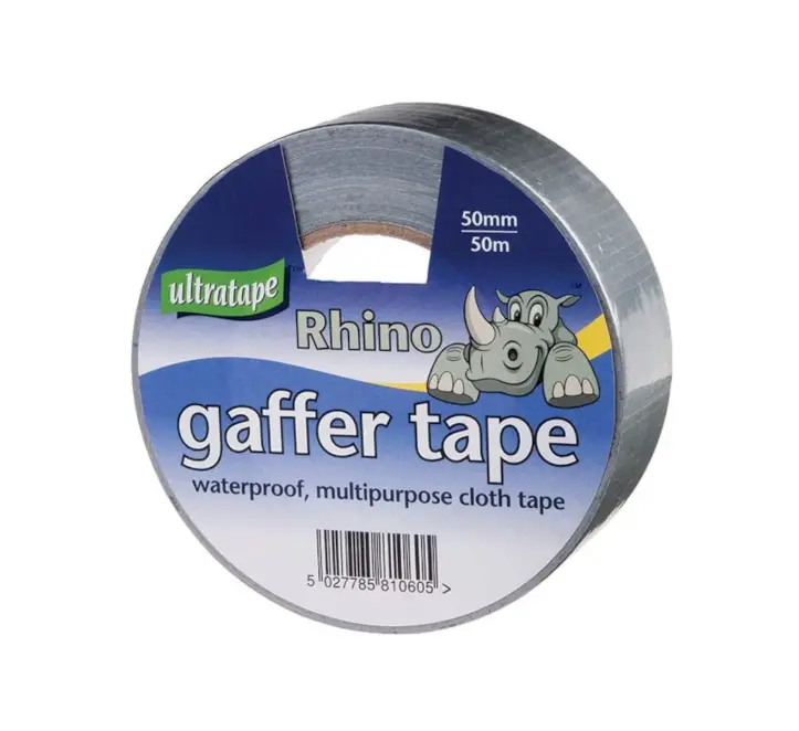 [10TGaffTape48SILV] Gaffer Tape 48mm x 50mr SILVER 