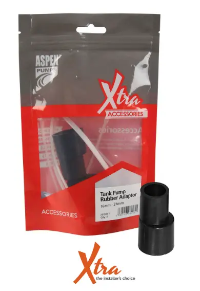 Drain Hose Adaptor a/c 16mm - 21mm Overflow PK3